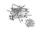 DW True Pitch 50 Bass Drum Tension Rods 20pk