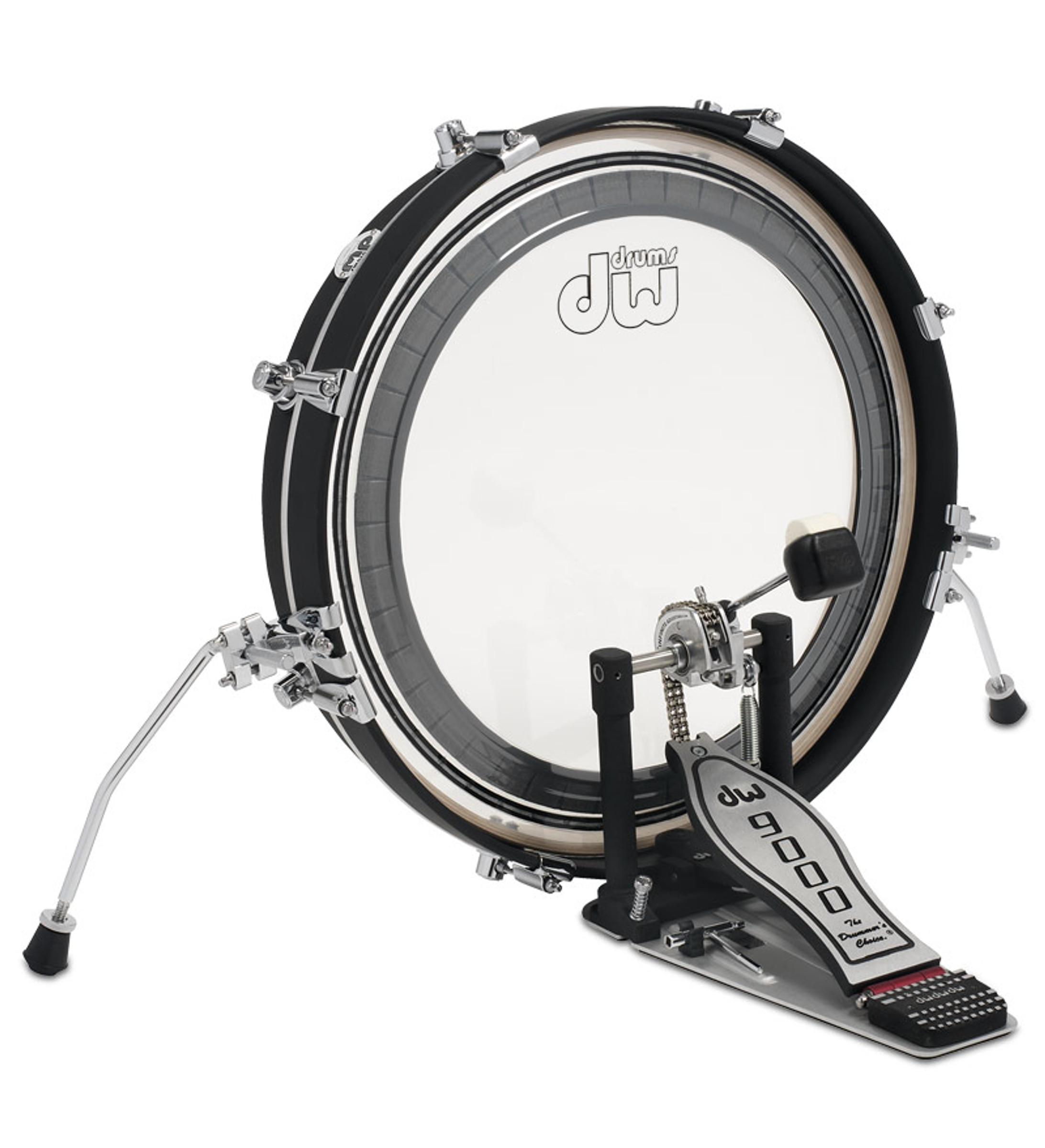 DW Design Series Pancake Bass Drum 3X 20 inch Black