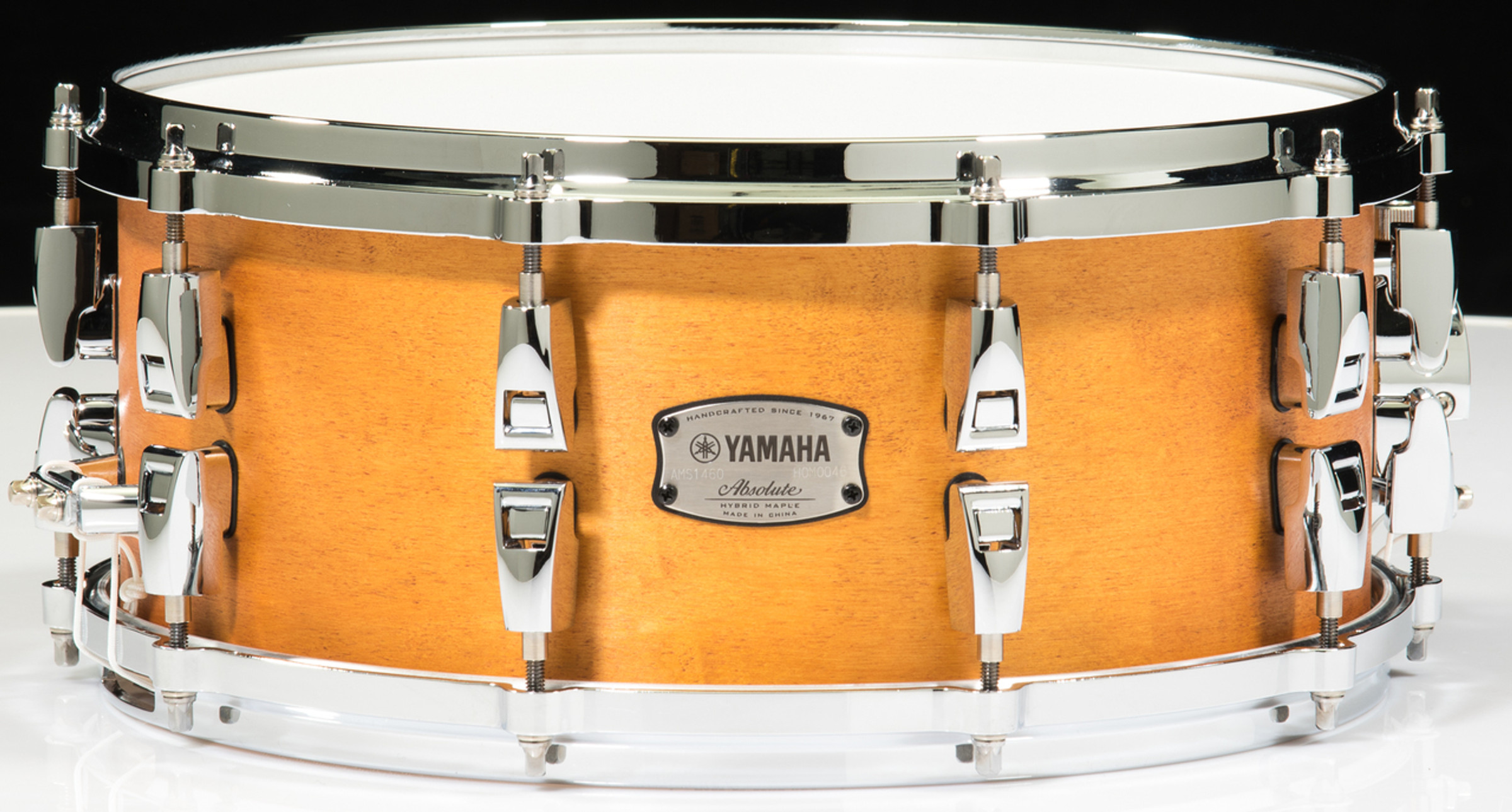 Yamaha Absolute Hybrid Maple 14x6 Snare- Vintage Natural