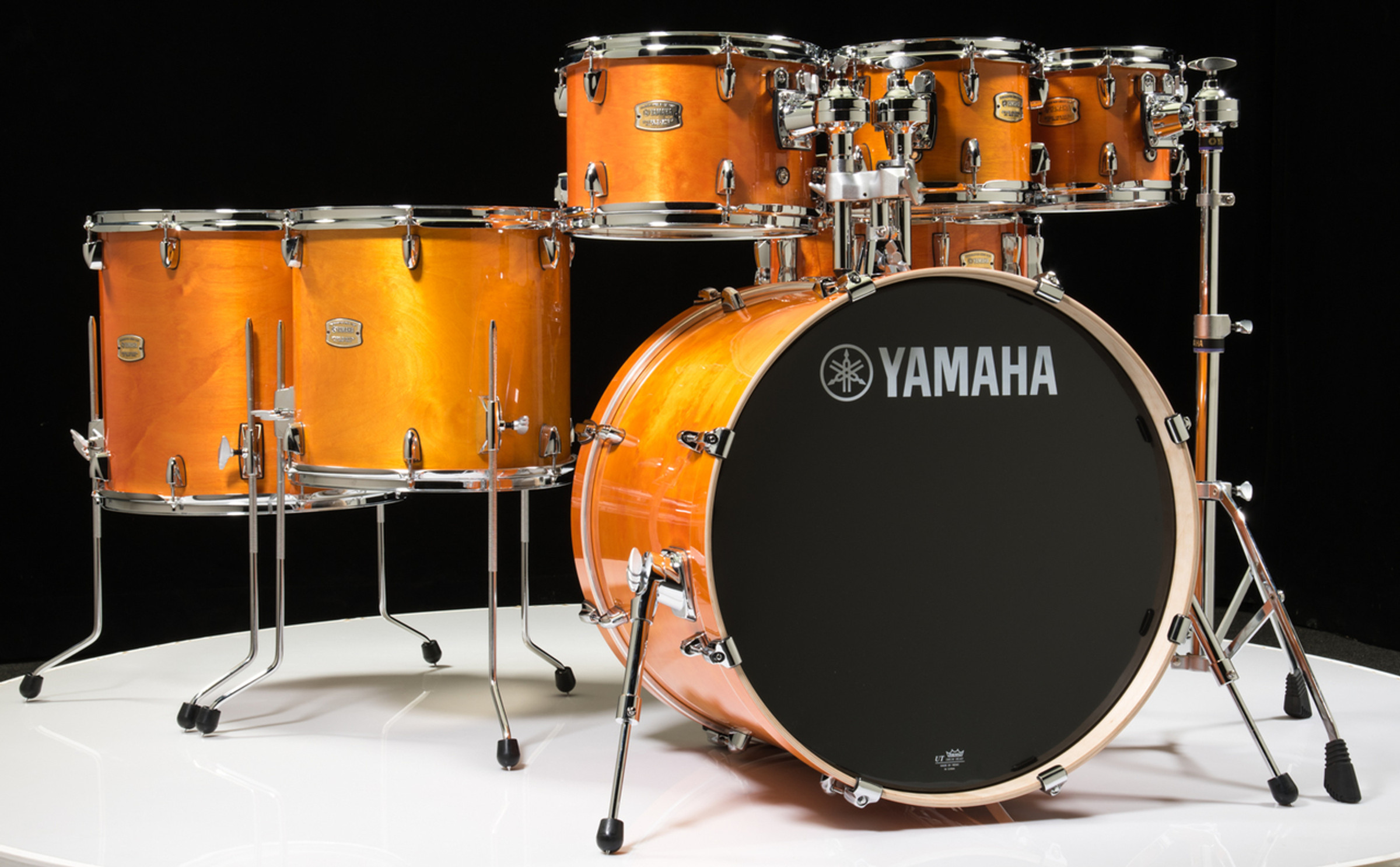 Yamaha Stage Custom Honey Amber 7pc Shell Pack