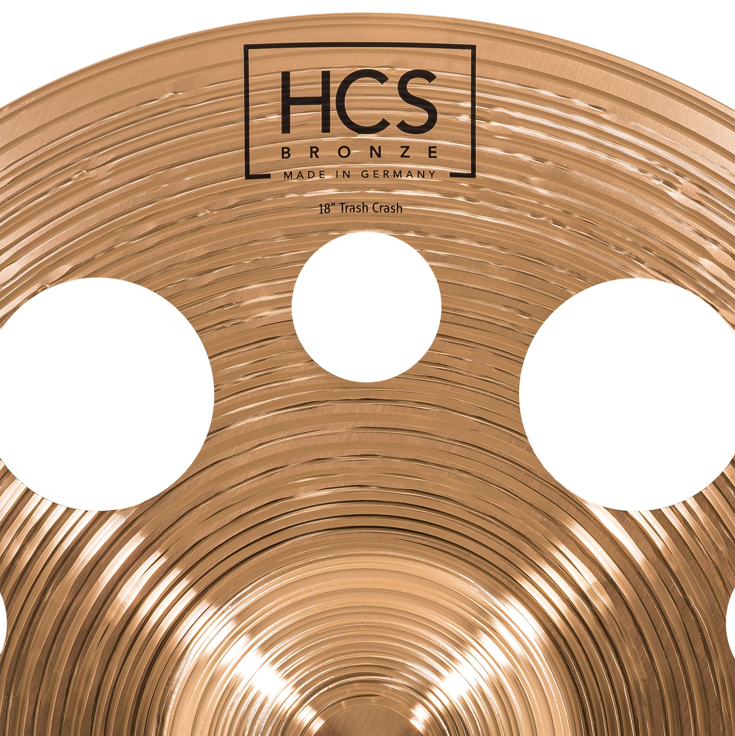 Meinl HCS Traditional Finish 18” Trash Crash with Holes (HCS18TRC)