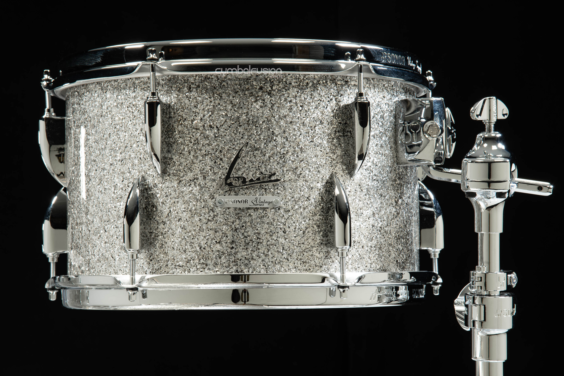 Sonor 1974 Champion Series Kit w/ Hardware in Metallic Silver