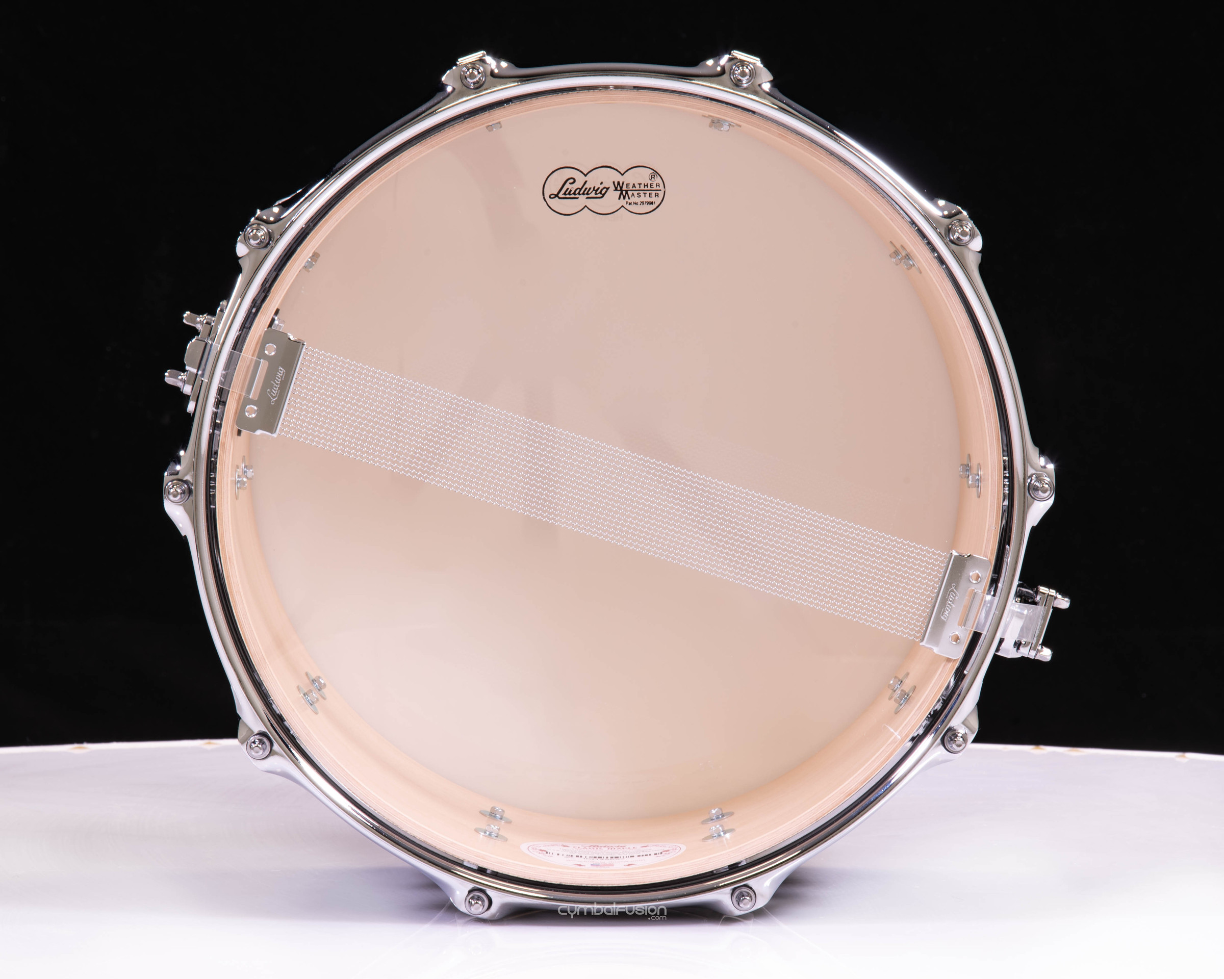 Ludwig Classic Maple 6.5x14 Snare Drum - Sable Classic Coat