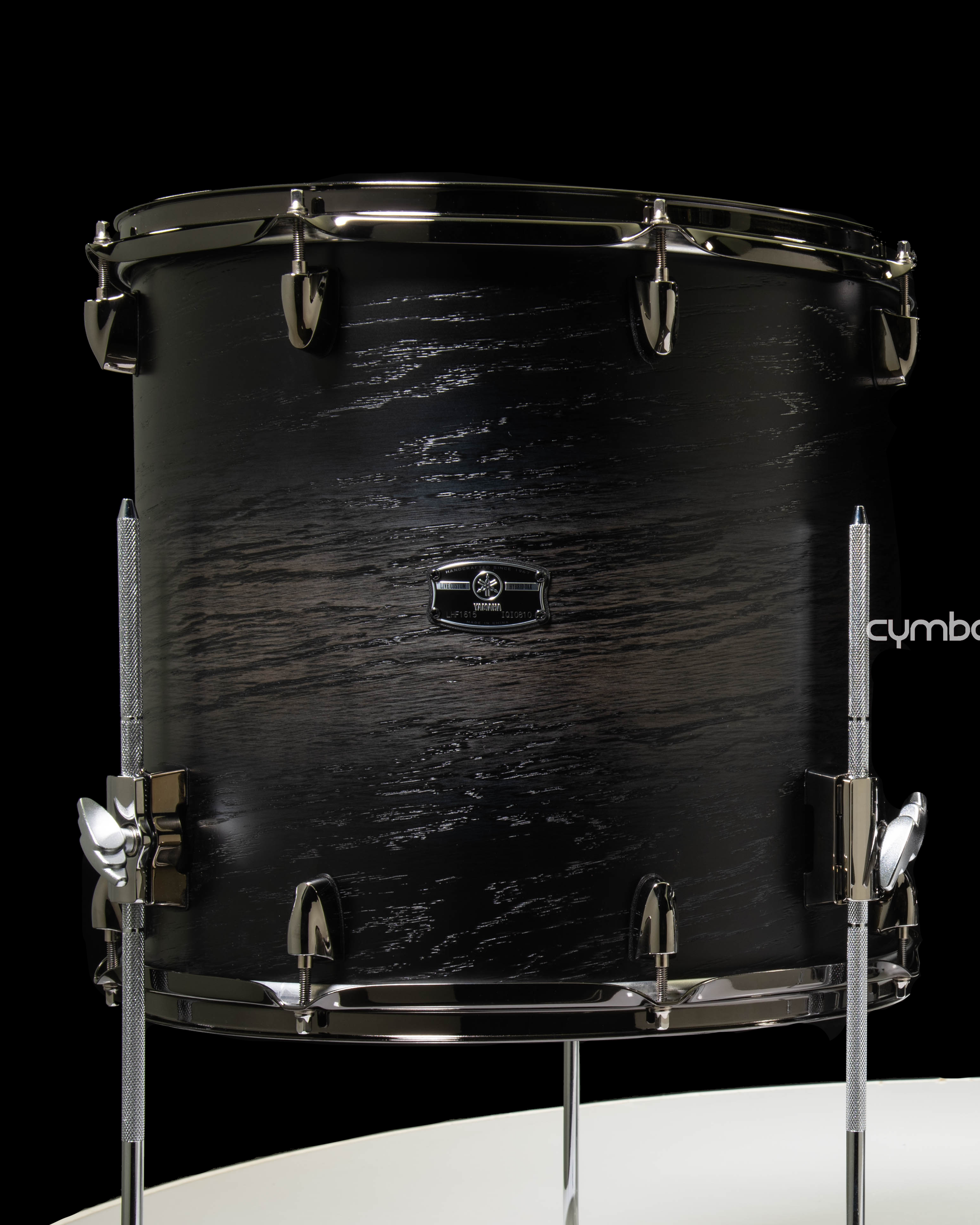 Yamaha Live Custom Hybrid Oak 14x13 Floor Tom - Uzu Charcoal