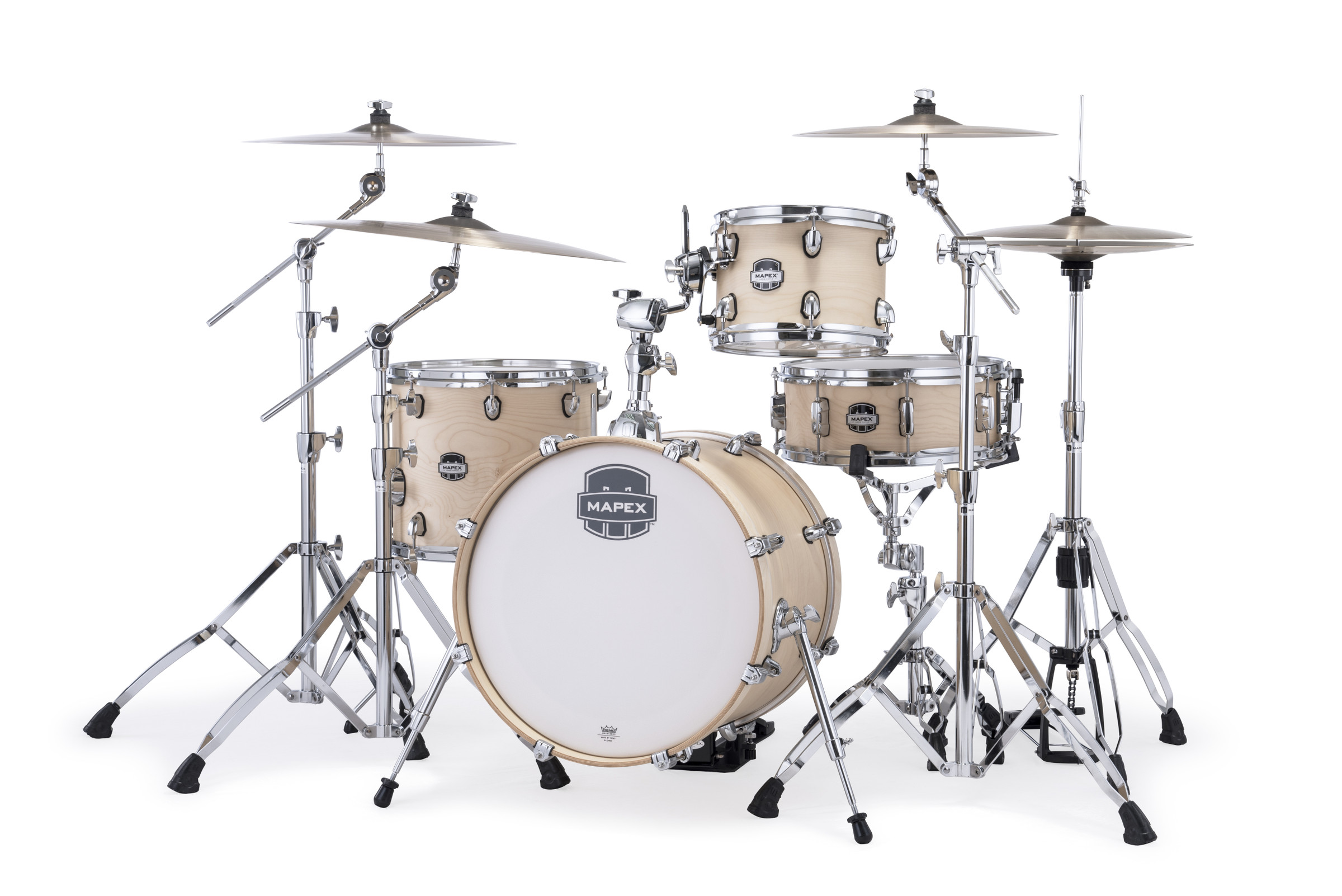 Mapex Mars Maple 4pc Bop Shell Pack - Natural Satin