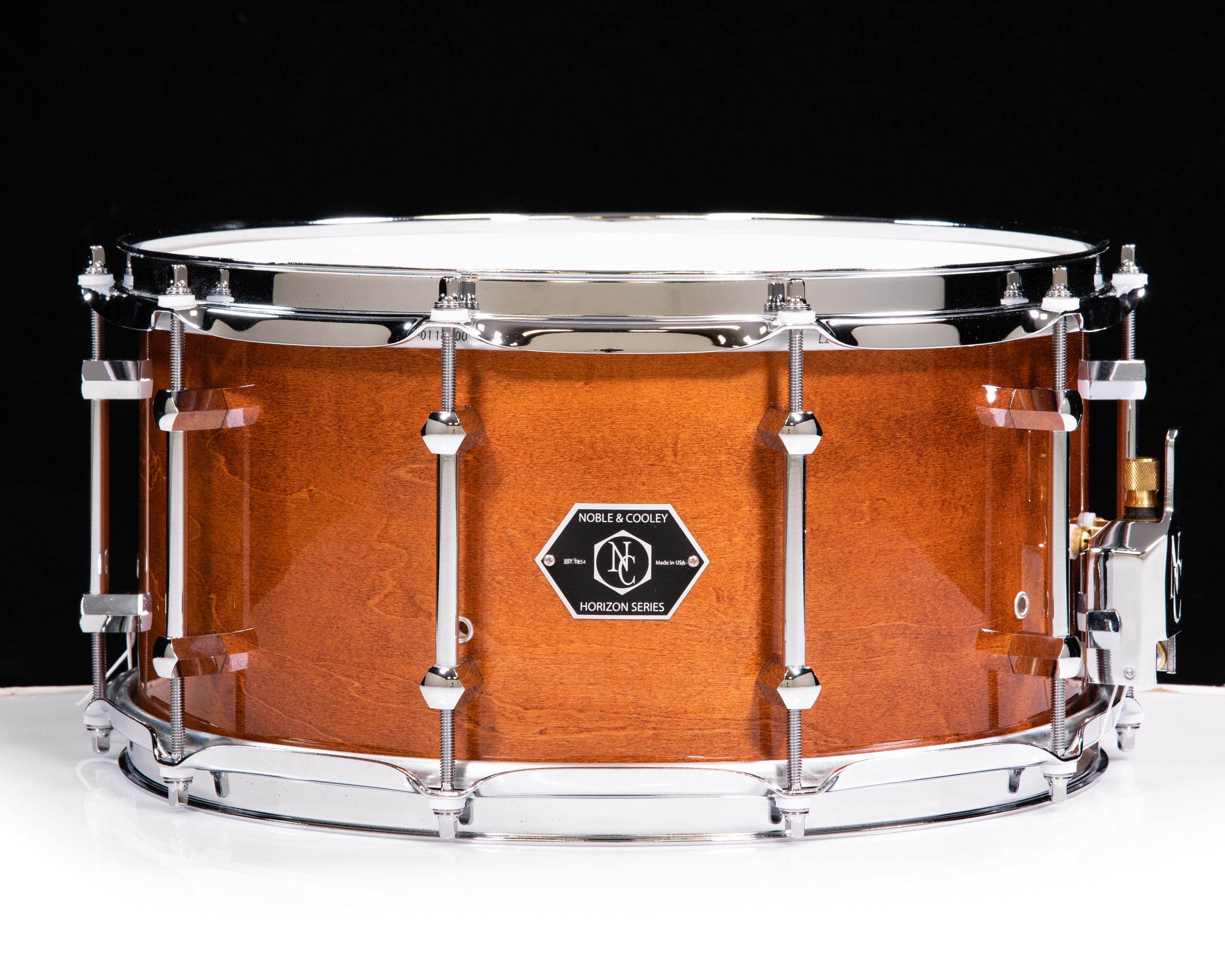 Noble & Cooley Horizon 7x14 Snare - Honey Maple Gloss