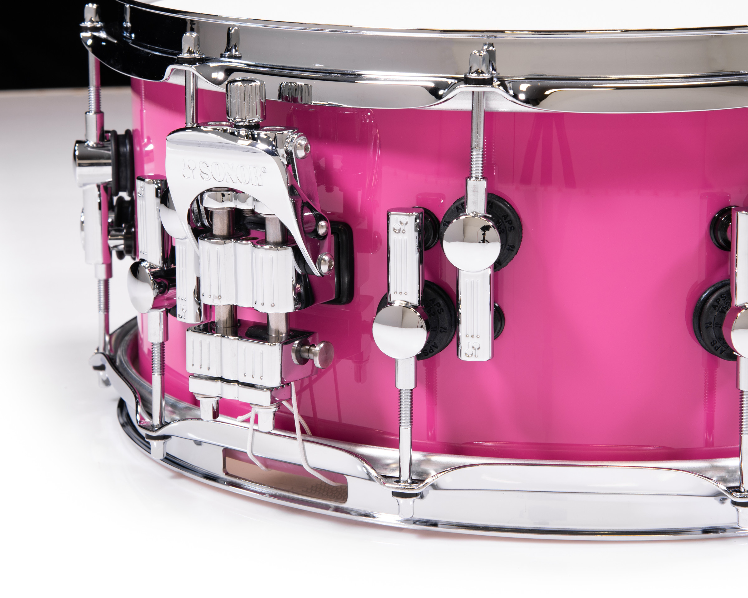 Sonor SQ2 14x6.5 Heavy Beech Snare -Heather Violet RAL4003 Lacquer