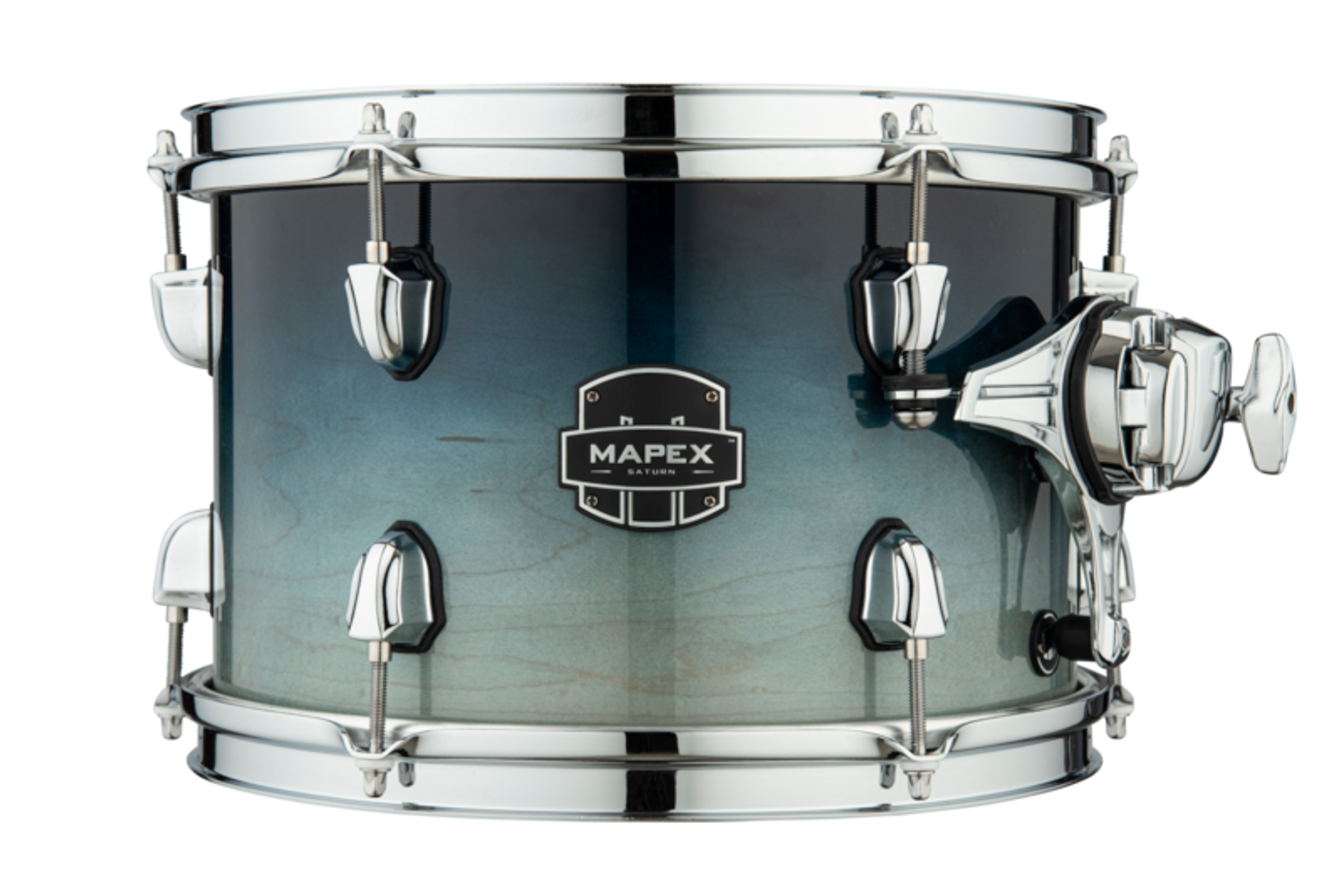 Mapex Saturn SRT807RJ Maple Walnut 8x7 Tom Teal Blue Fade