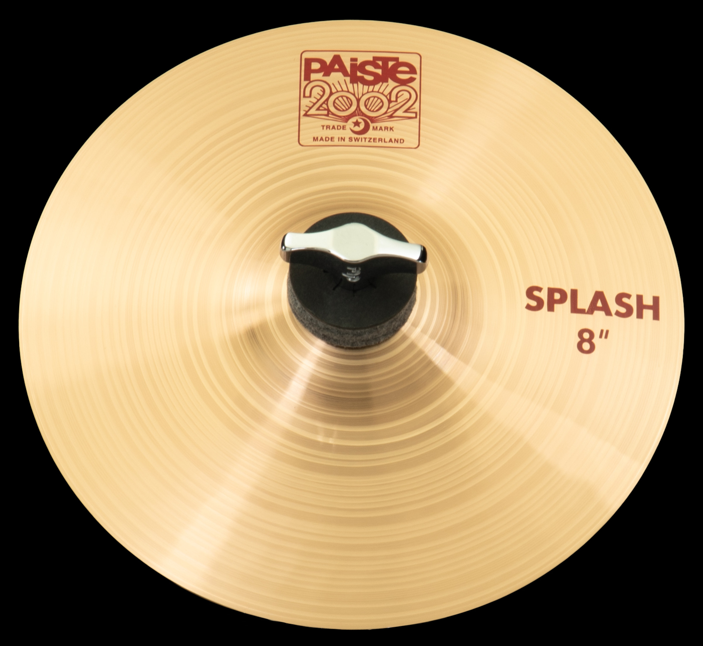 公式販促PAISTE 2002 SPLASH 8” スプラッシュ シンバル パーカッション・打楽器