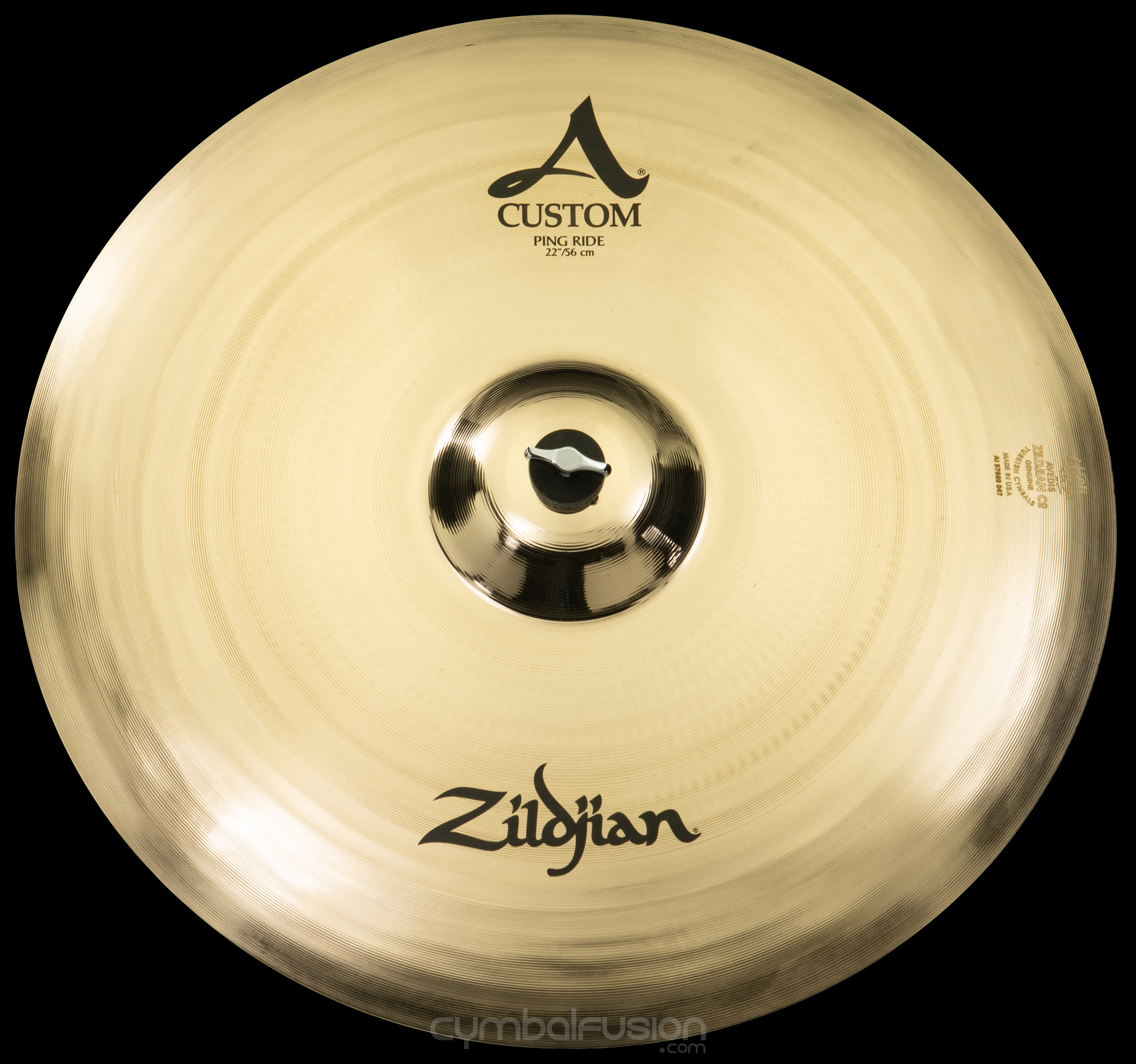 Zildjian a custom ping shop ride 22