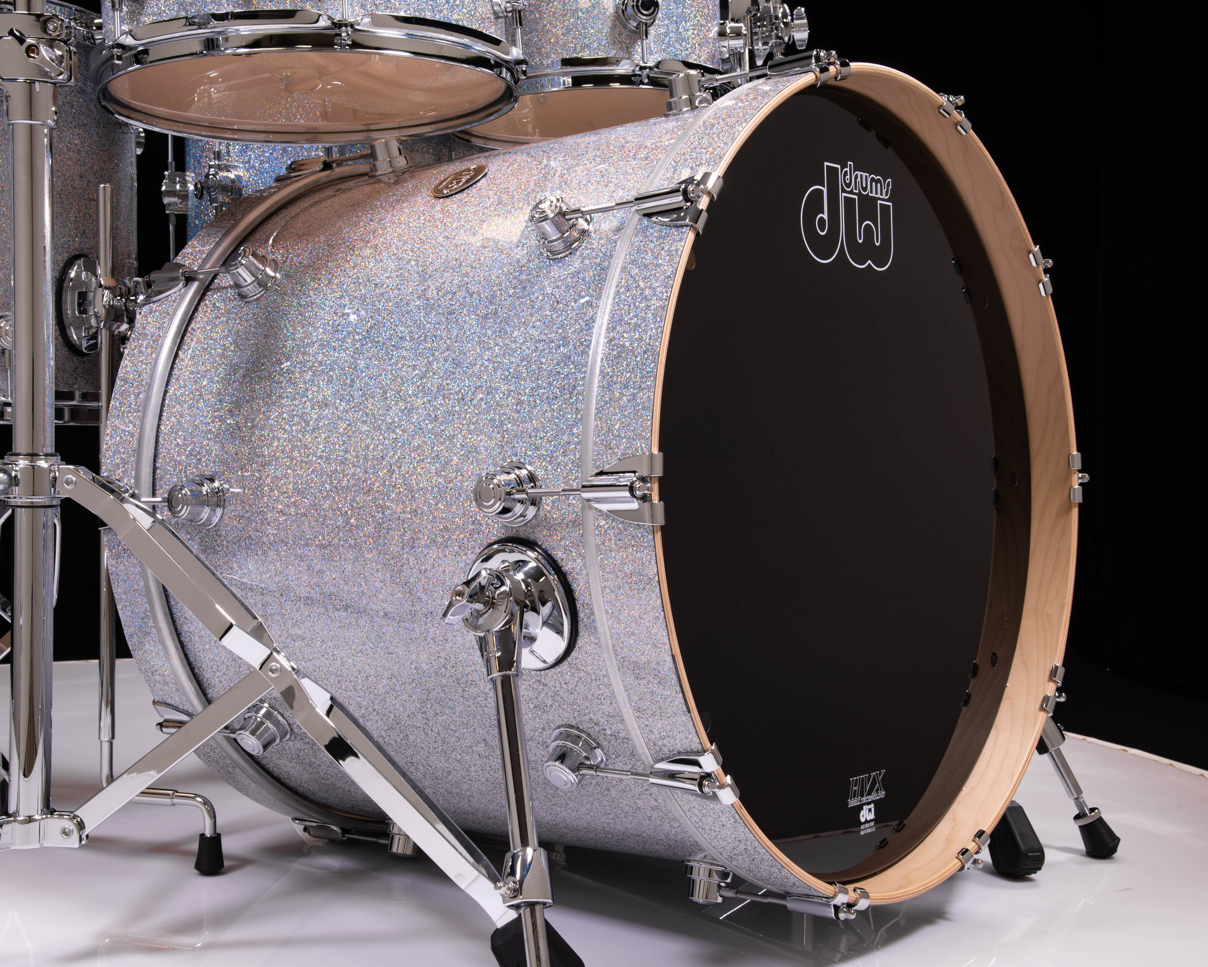 Mahogany 6.5x14 SD Ginger Glitter-