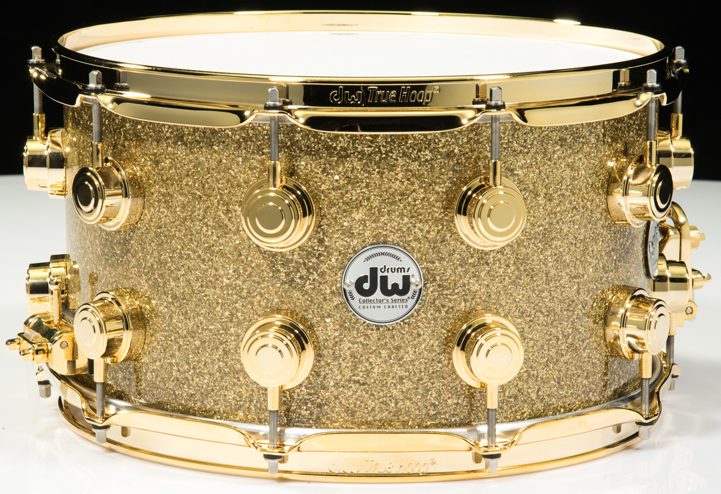 nahwalwatan.org - dw Collector's Maple Snare Drum 14×5 Gold Glass