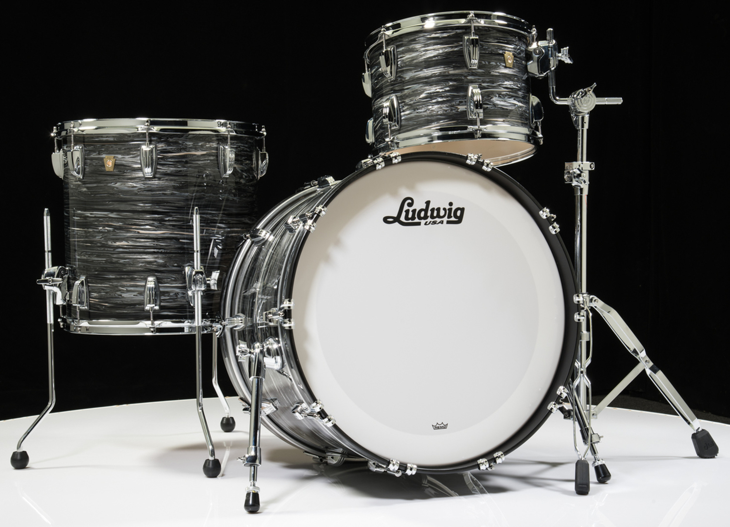 Ludwig ビンテージ トライアングル 8インチ LUDWIG_CLASSICMAPLE_VINTAGEBLA