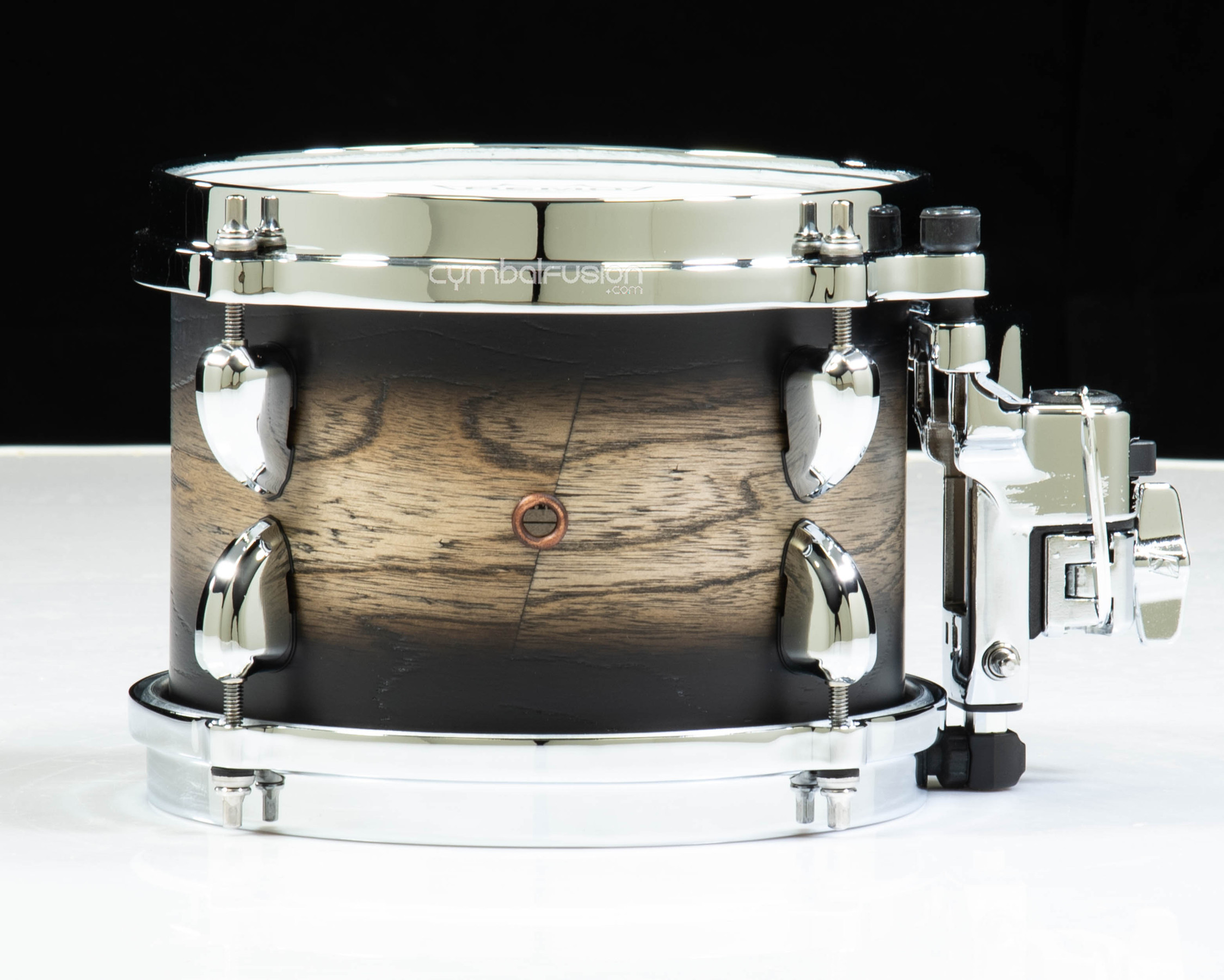 Tama Star Walnut 8x6 Tom - Satin Black Japanese Sen Burst