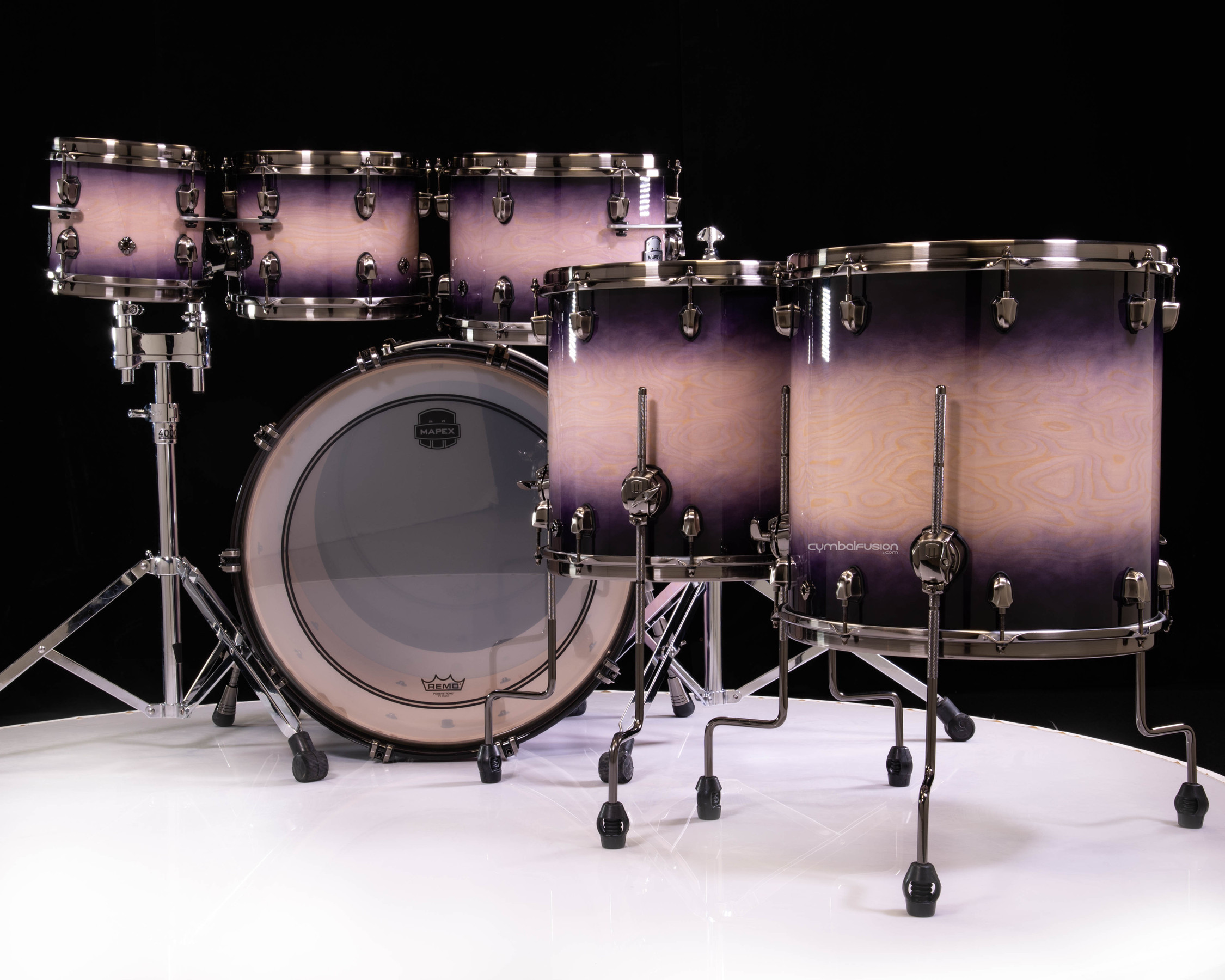Saturn Evolution Birch 7pc Shell Pack - Exotic Violet Burst