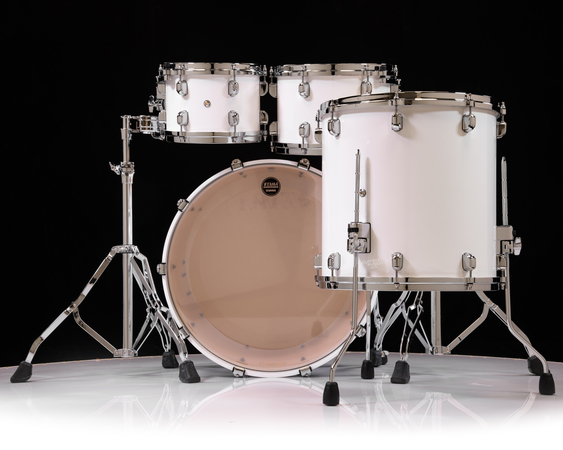 Tama Starclassic Maple 4pc Shell Pack - Piano White