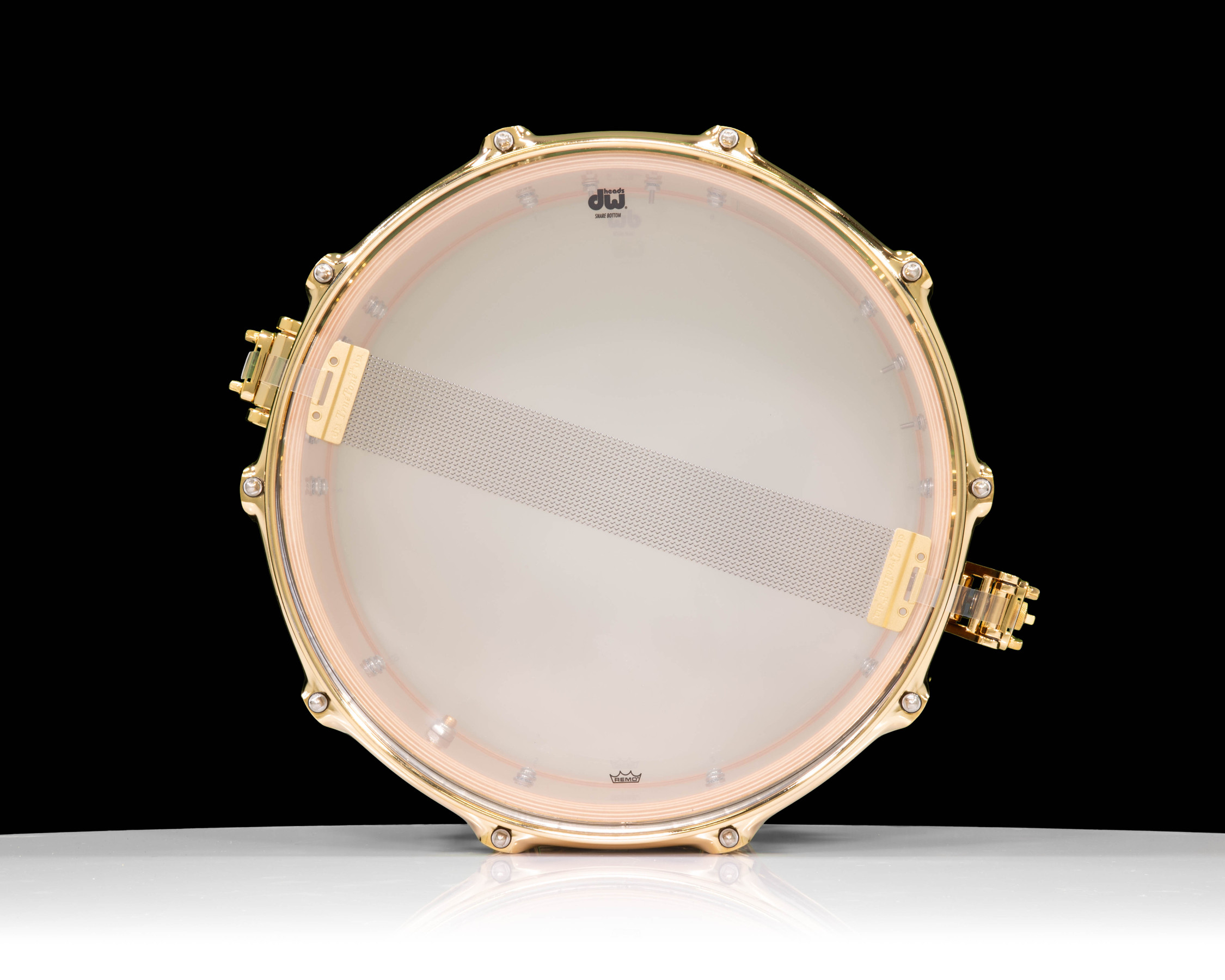 DW Collector's 7x14 SSC Maple Snare - Honey to Ebony Burst w/Gold