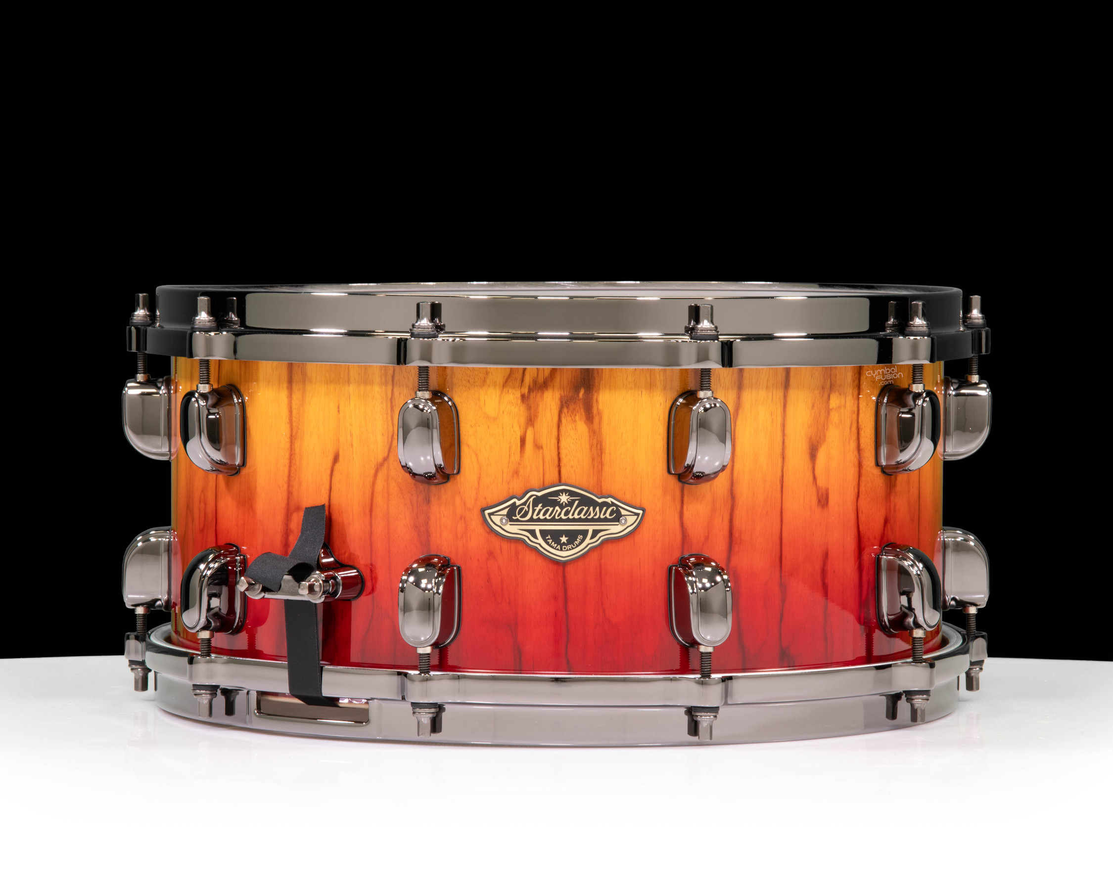 Tama Starclassic Vermillion Bosse Fonce Fade 6.5x14 Snare Drum