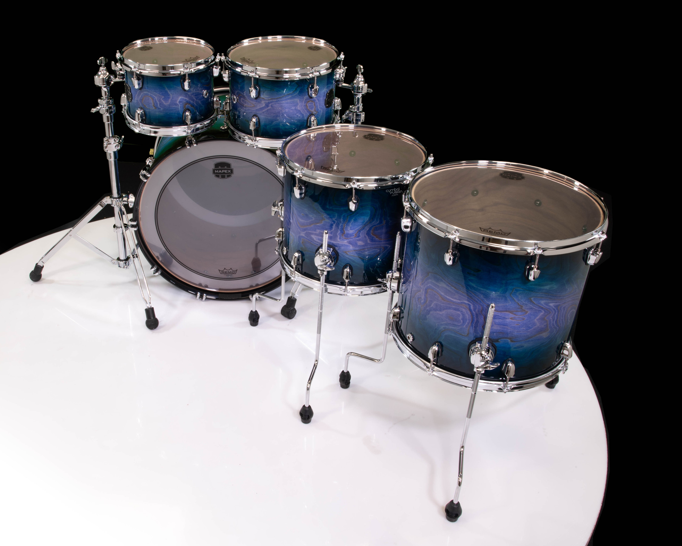 ヴェロニカマーズ　セット Mapex Saturn 5pc Studioease Shell Pack - Cobalt Burst