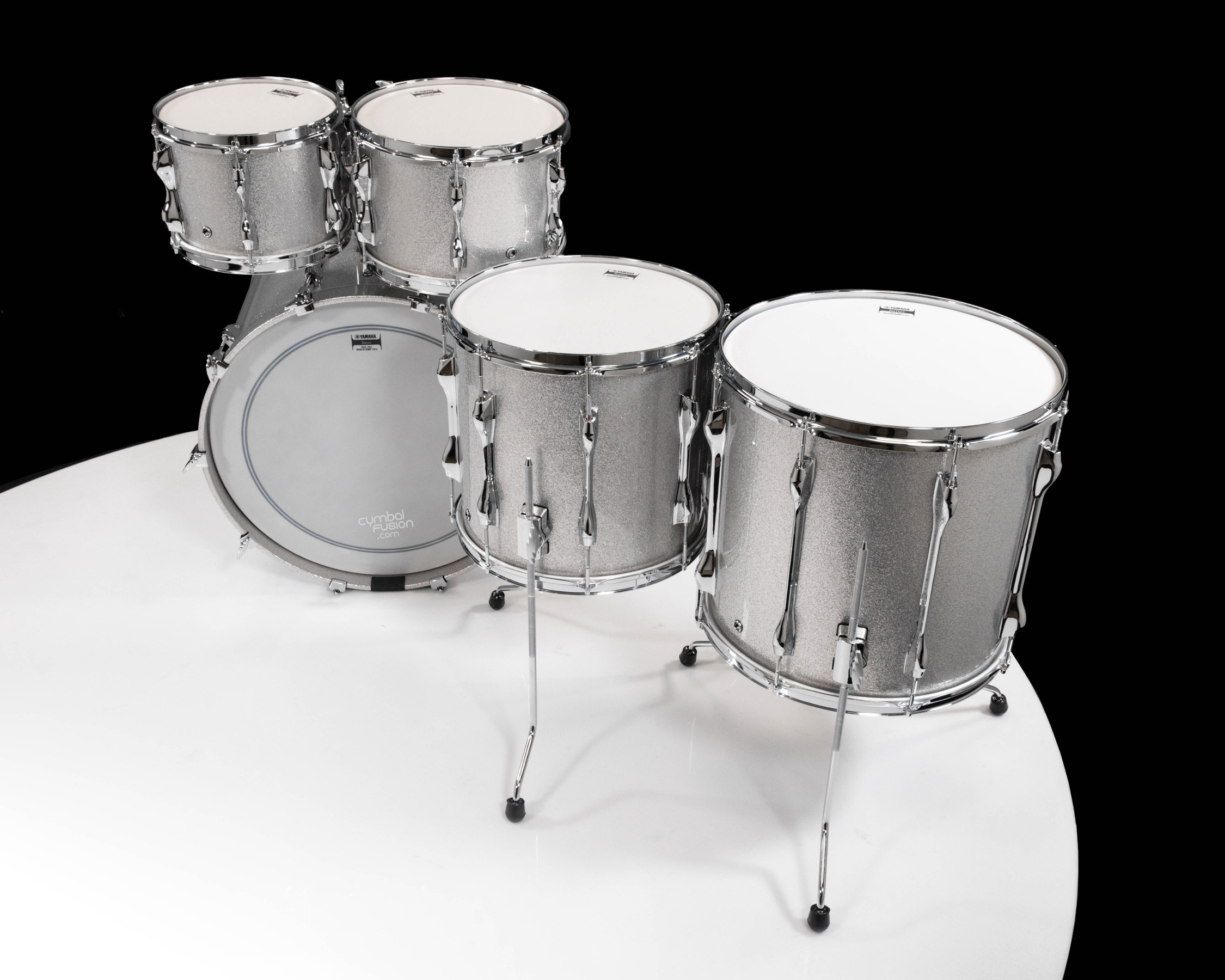 Yamaha Recording Custom 5pc Shell Pack - Silver Sparkle