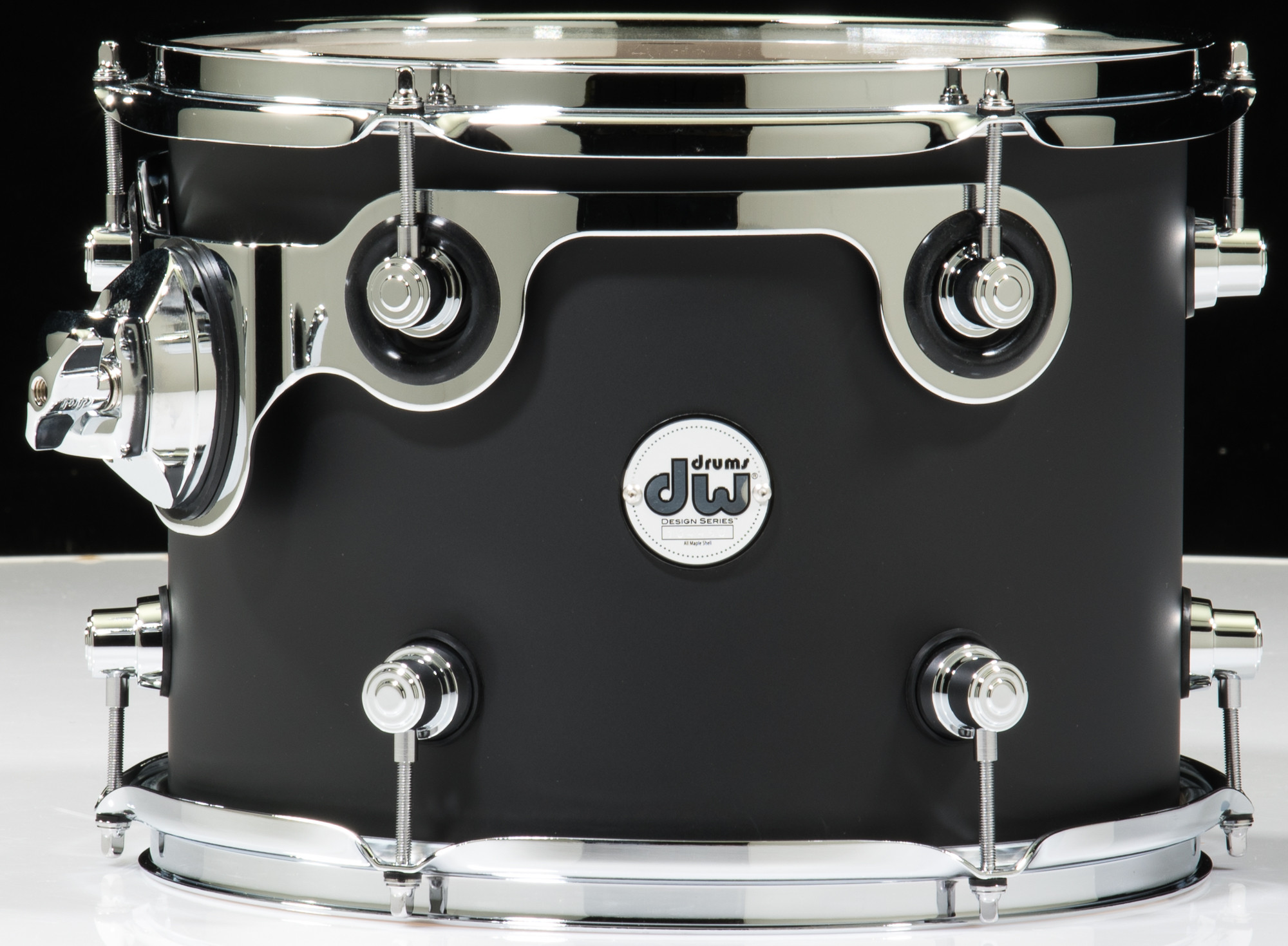 ACTUS DRUMS（ドラムス）ブラック DW_DESIGN_BLACKSATIN_9X12-