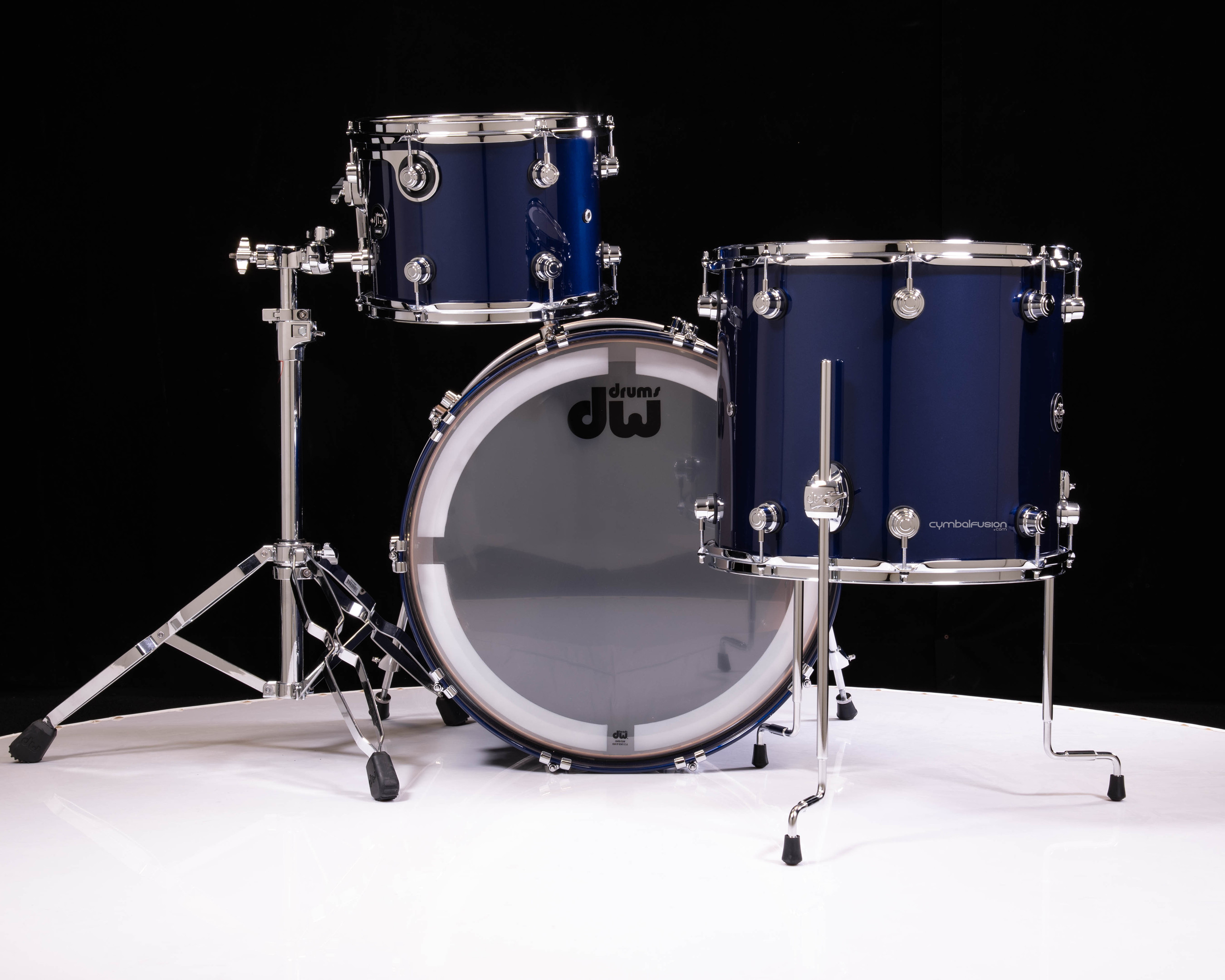 DW Performance Series 3pc Roadster Blue Metallic Lacquer 12/16/22