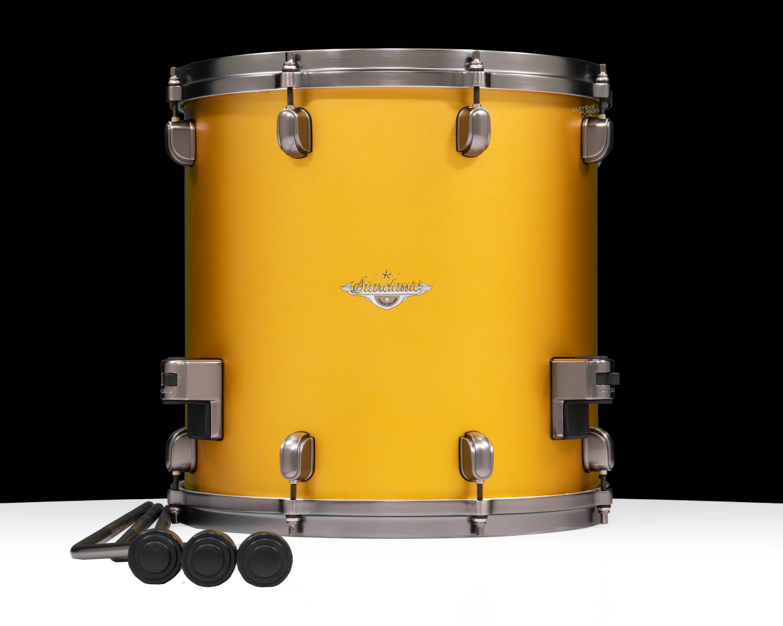 Tama Starclassic Maple 14x14 Floor Tom - Satin Aztec Gold Metallic
