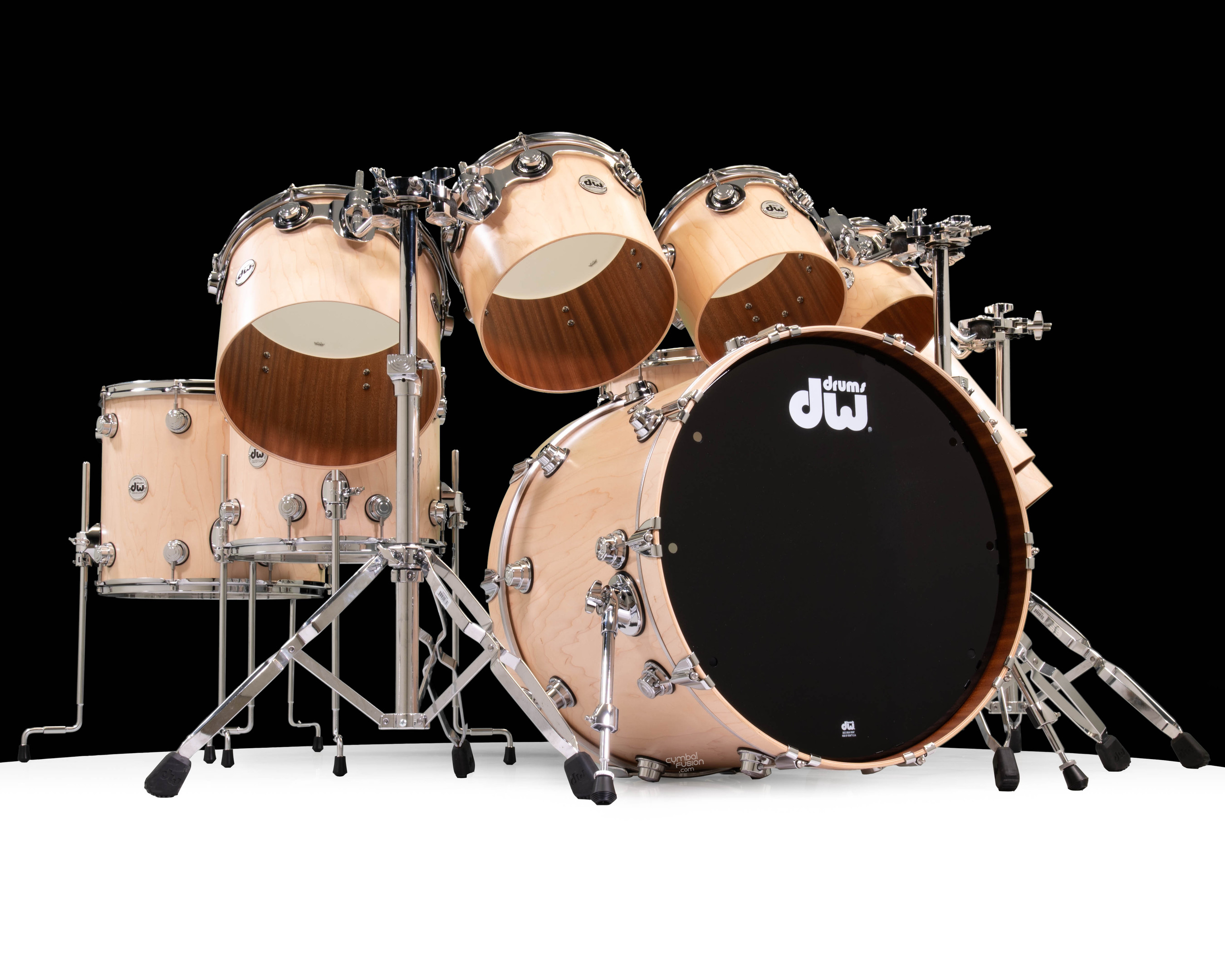 DW Collector's Series 10pc Maple Mahogany Shell Pack - Natural