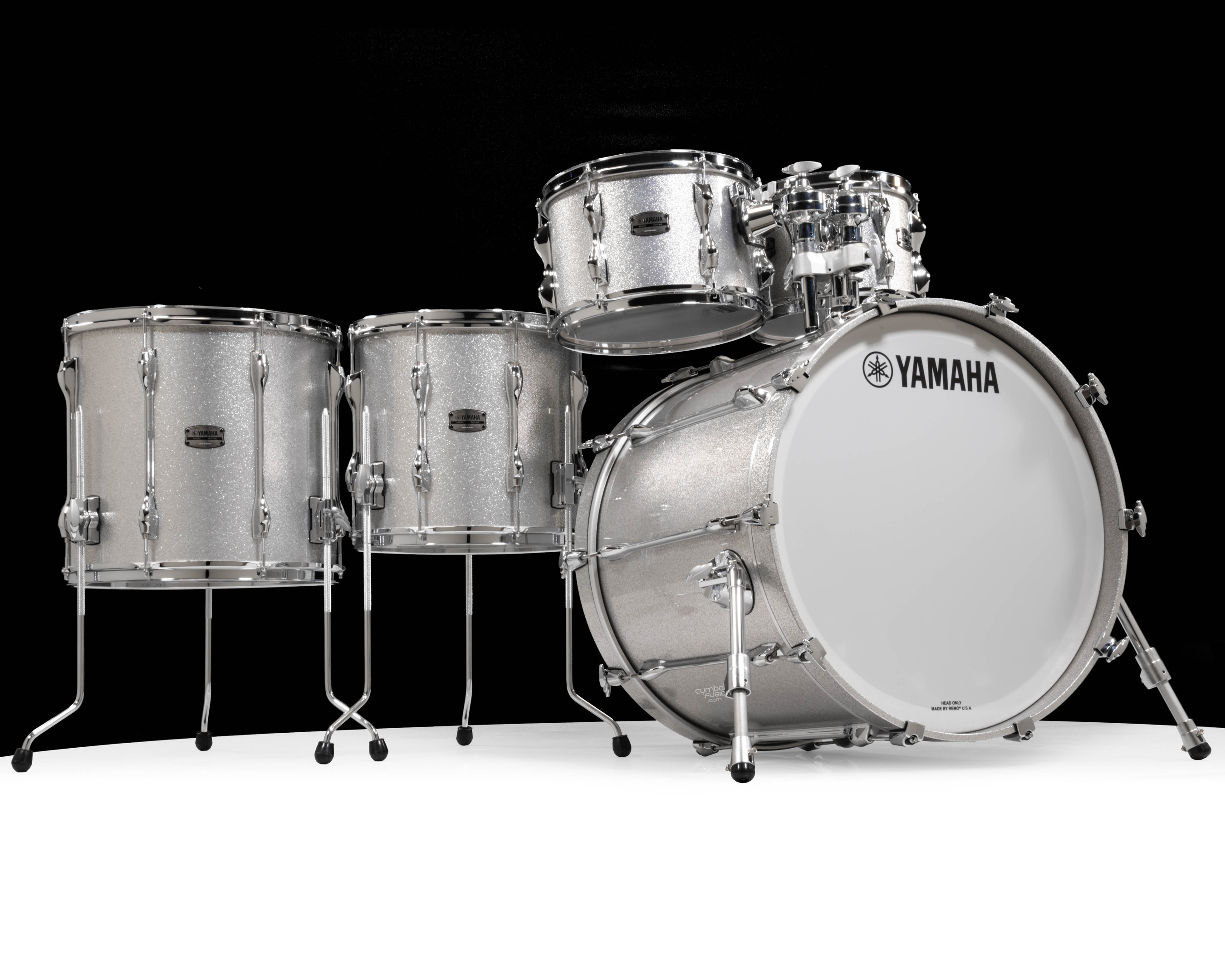 Yamaha Recording Custom 5pc Shell Pack - Silver Sparkle