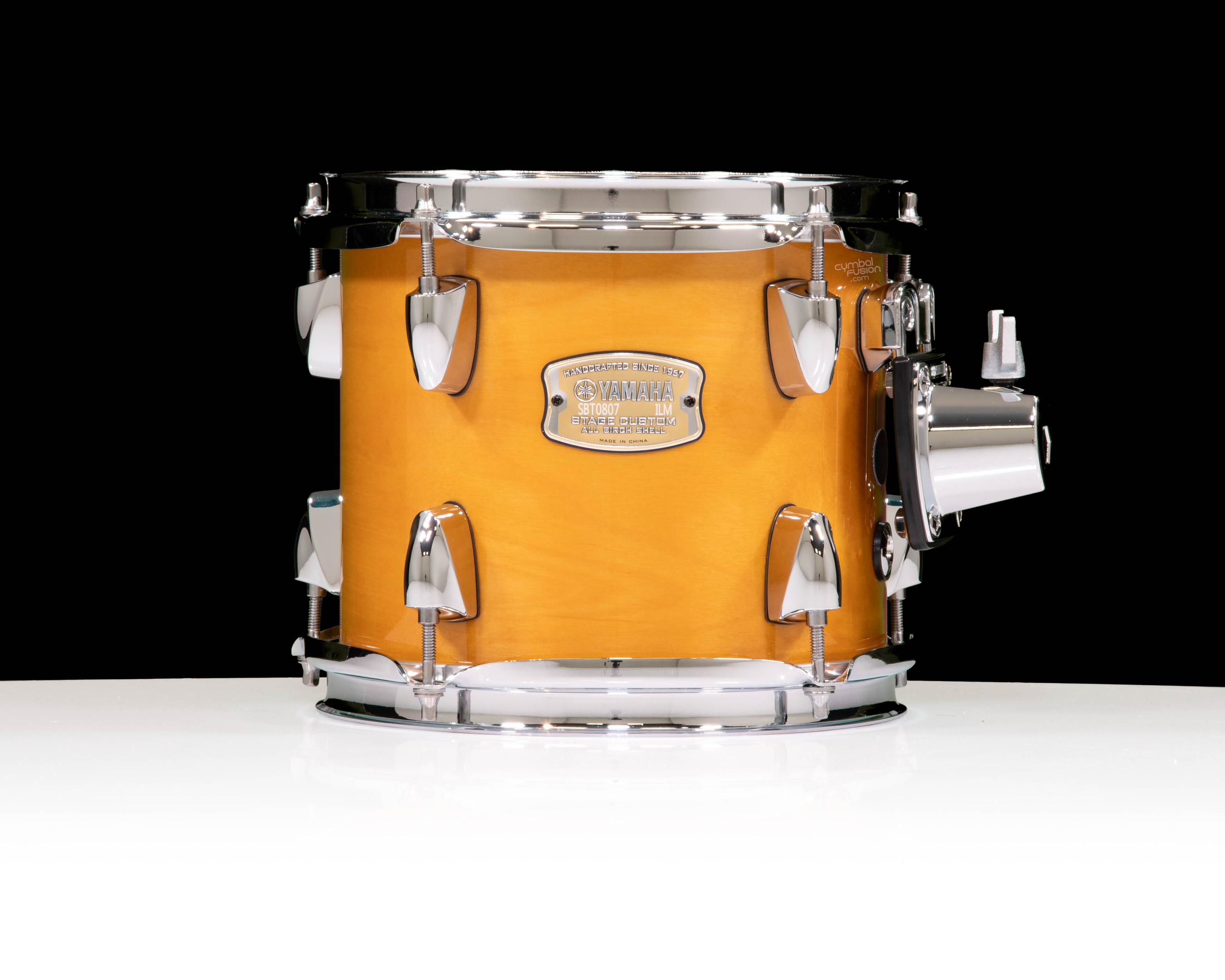 管471☆ヤマハ製☆YAMAHA☆オールドヴィンテージ☆ライティングチェスト Yamaha Stage Custom 8x7 Rack Tom Natural Wood