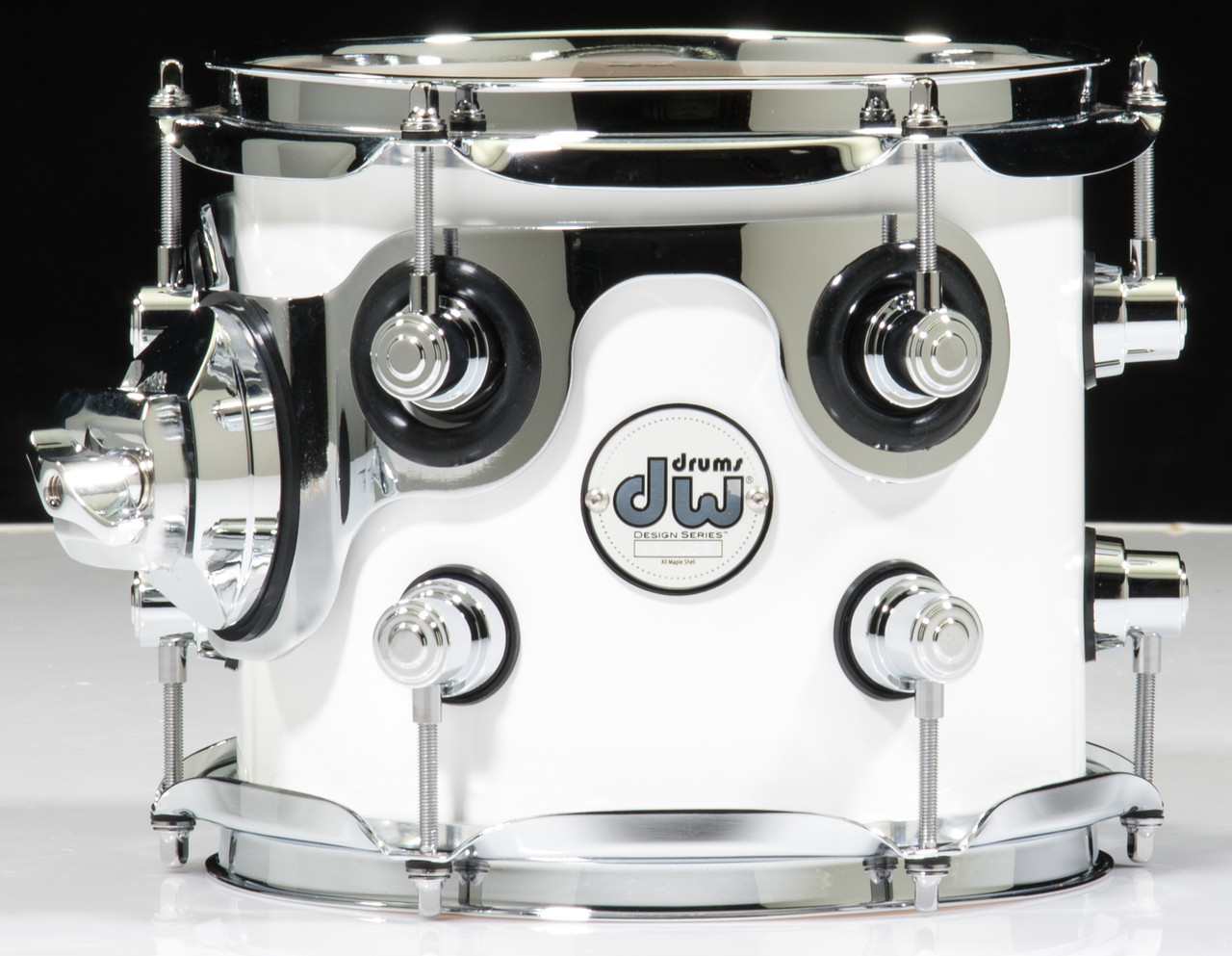 【廃版・希少】高級ドラムセット DW Design Series  ホワイト・マリン・パール DW Design Series Drum Set 22/10/12/16/14 - Gloss White