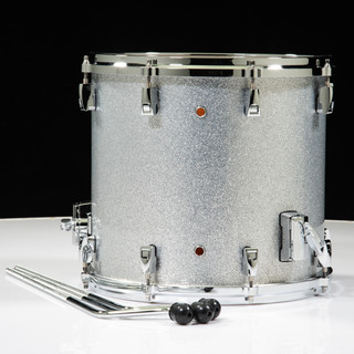 Yamaha Absolute Hybrid Maple 14x13 Floor Tom - Silver Sparkle