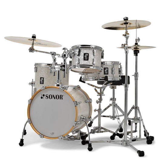 Sonor AQ2 Maple Martini Kit 4pc Shell Pack - White Pearl