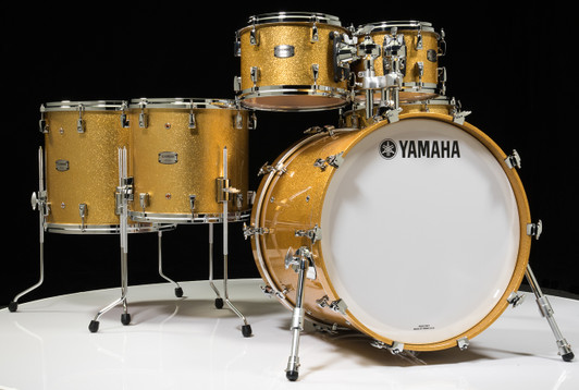 Yamaha Absolute Hybrid Maple 6pc Gold Champagne Sparkle