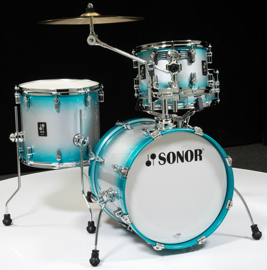 Sonor AQ2 Bop Kit 4pc Shell Pack Transparent Black Lacquer