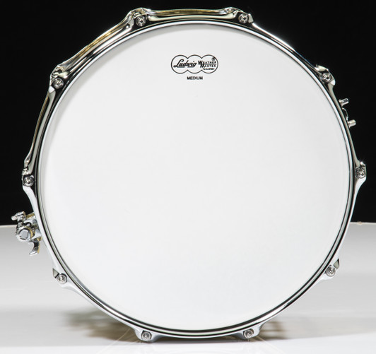 Ludwig Hammered Brass 6.5x14 Snare Drum w/Tube Lugs