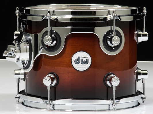 DW Design Series 7pc Drum Set - Tobacco Burst