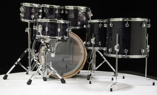 DW Performance 7pc Shell Pack - Ebony Stain 8/10/12/14/16/22/14SD