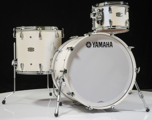 Yamaha Absolute Maple Hybrid 3pc Polar White Store Demo