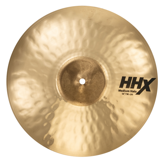 Sabian Cymbals 14" HHX Medium Hats Brilliant