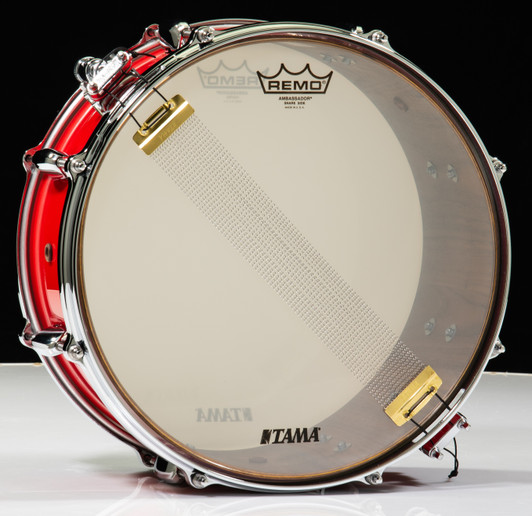 Tama Star Walnut 6.5x14 Snare - Solid Candy Red