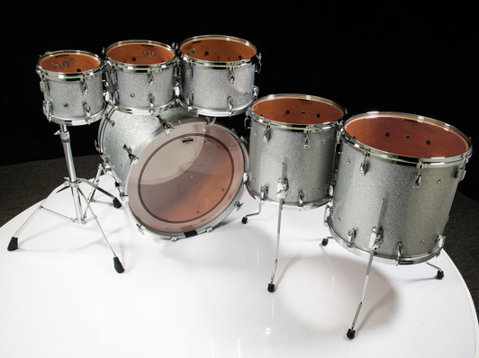 Yamaha Absolute Hybrid Maple 6pc 8/10/12/14/16/22 Silver Sparkle