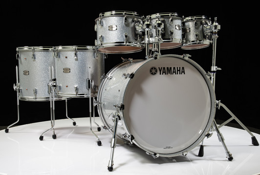 Yamaha Absolute Hybrid Maple 6pc 8/10/12/14/16/22 Silver Sparkle