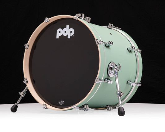 PDP Concept Maple 16X20 Bass Drum - Satin Seafoam