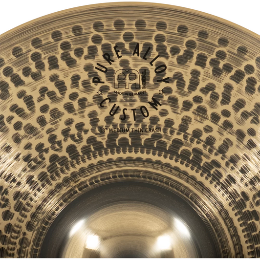 Meinl Pure Alloy Custom 18" Medium Thin Crash