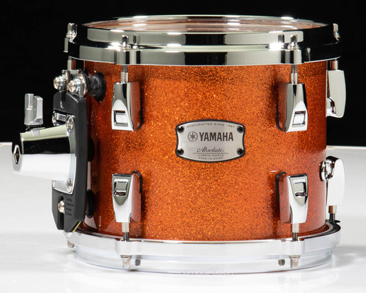 Yamaha Absolute Hybrid Maple 8x7 Tom - Orange Sparkle
