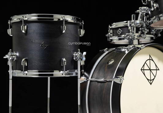 Dixon LIttle Roomer 5pc Shell Pack - Black Coal Satin