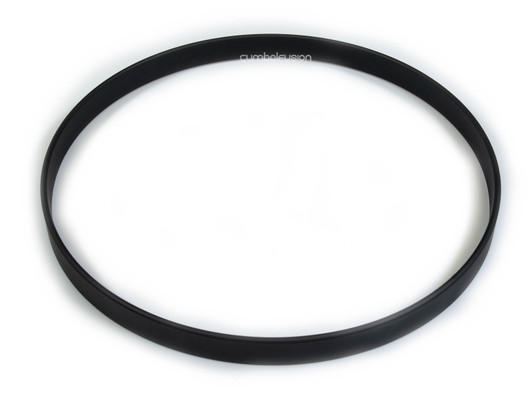 DW Design 22" Bass Drum Hoop - Black Satin