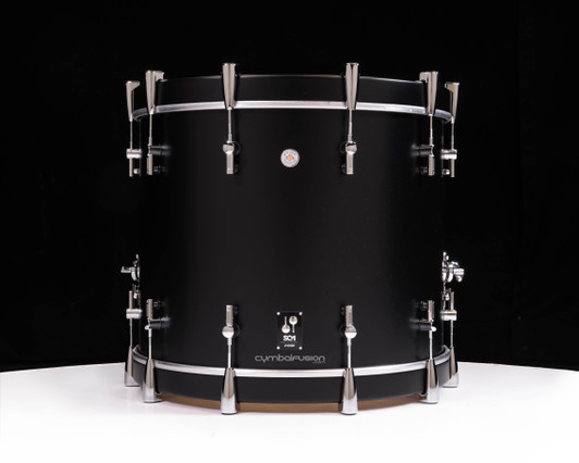 Sonor SQ1 22x16 Bass Drum -GT Black - Matching Hoop (SQ1-2217-BDNMH-GTB )