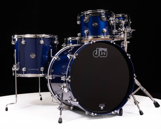 DW Performance 4pc Roadster Blue Metallic Lacquer 10/12/16/22